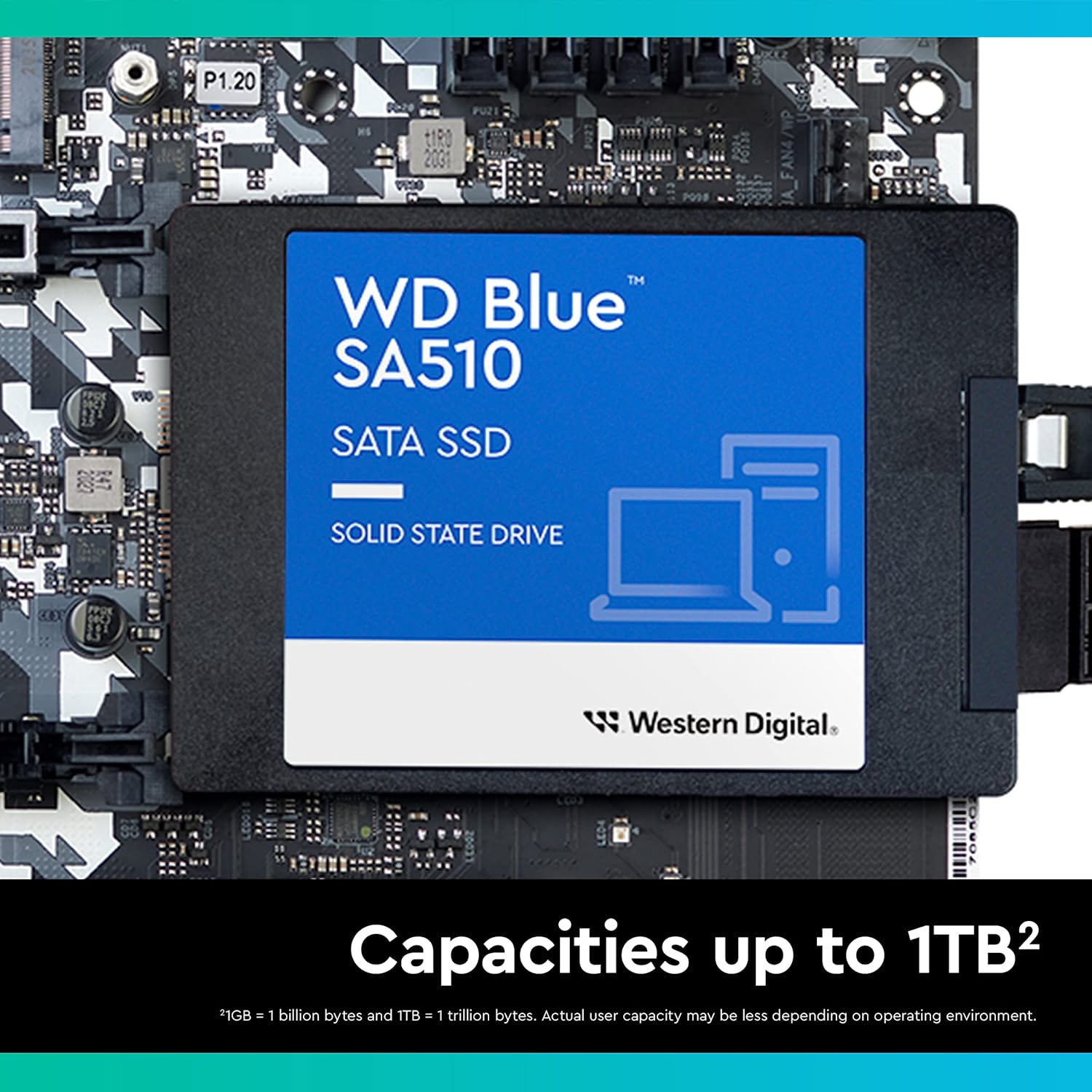 WESTERN DIGITAL BLUE SA510 1TB SATA 2.5‚Äù SSD-SOLID STATE DRIVE-Makotek Computers