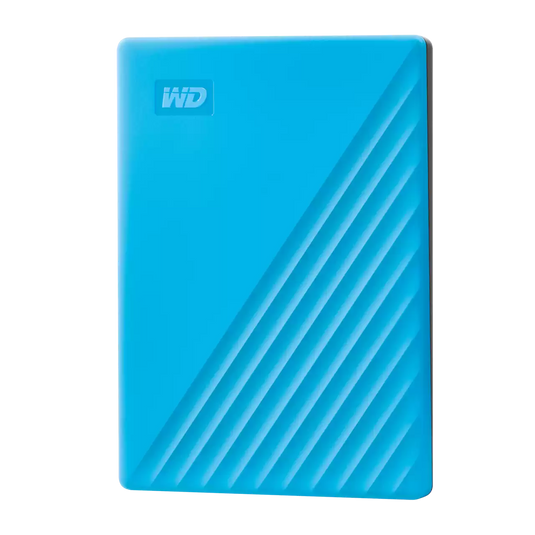 WESTERN DIGITAL WDBYVG0010BBL-WESN MY PASSPORT EXTERNAL HARD DRIVE | 1TB | SKY BLUE | 12 MONTHS WARRANTY PORTABLE HARD DRIVE