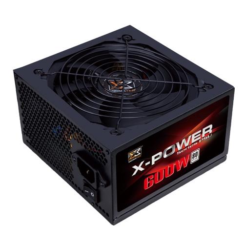 XIGMATEK X-POWER 600W 80+ (MATTE BLACK) POWER SUPPLY-Makotek Computers