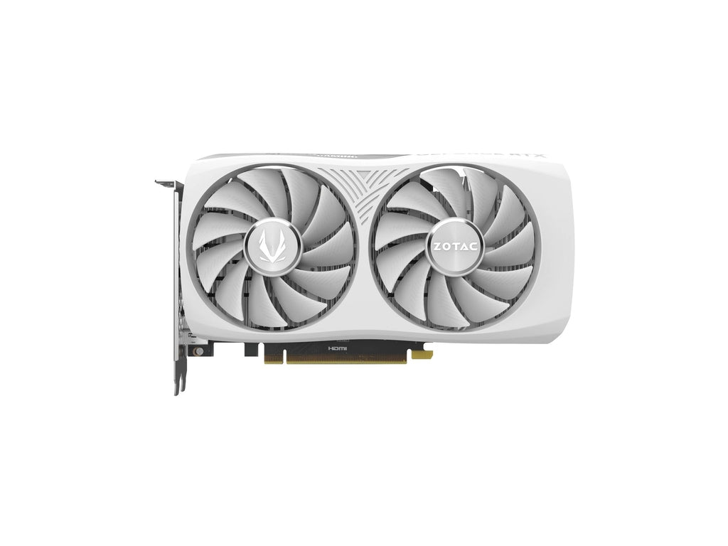 ZOTAC RTX 4060 TWIN EDGE OC WHITE 8GB GDDR6 GRAPHICS CARD-GRAPHICS CARD-Makotek Computers