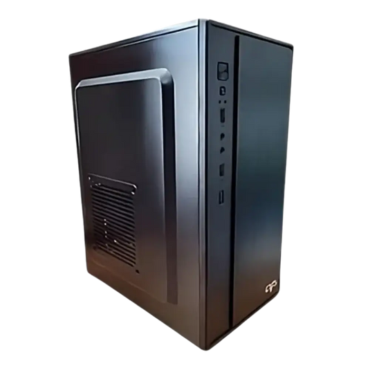 CVS 2506 BLACK | M-ATX | WITH 700W PSU | 80MM FAN / FLAT CABLES/ | STEEL CHASSIS | 6 MONTHS WARRANTY PC CASE