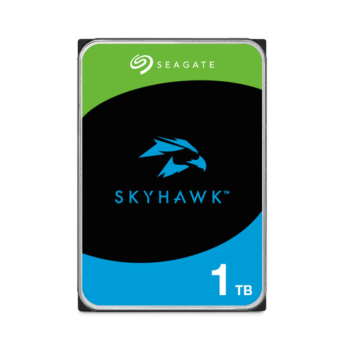 SEAGATE ST1000VX013 SKYHAWK 1TB, 3.5" SURVEILLANCE HARD DRIVE 12 MONTHS WARRANTY STORAGE