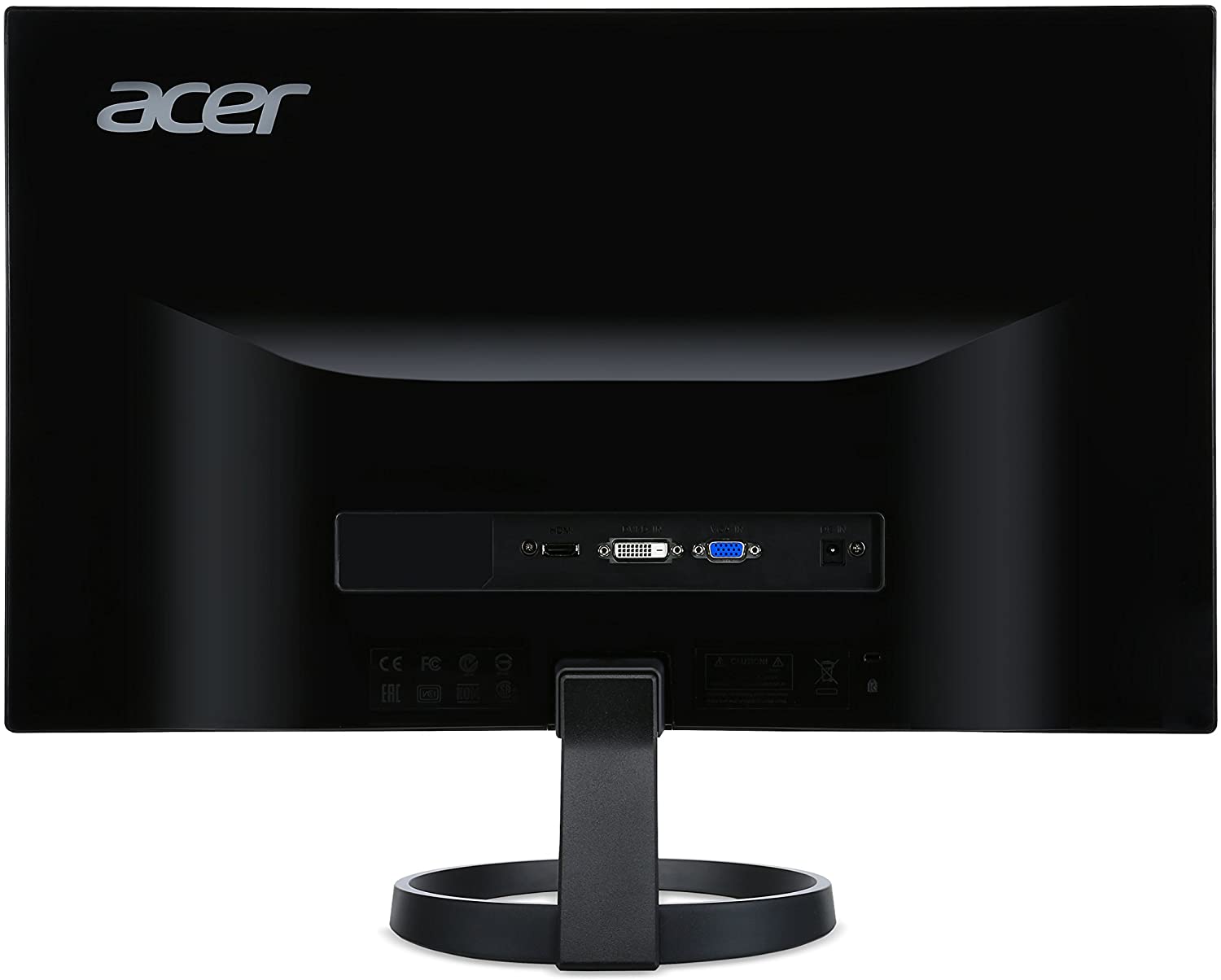 ACER 24" LED IPS R240HY RBIDX VGA+DVI+HDMI MONITOR-Monitor-Makotek Computers