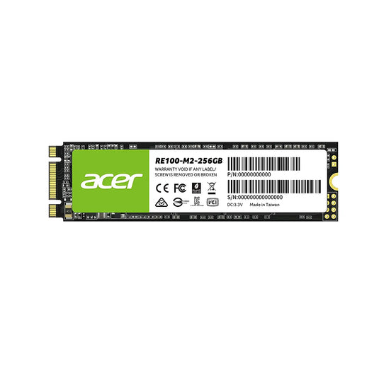 ACER RE100 256GB M.2 SATA SOLID STATE DRIVE-SOLID STATE DRIVE-Makotek Computers