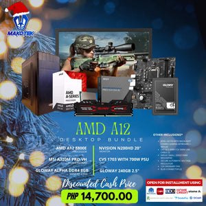 AMD A12 PC PACKAGE-PC PACKAGE-Makotek Computers