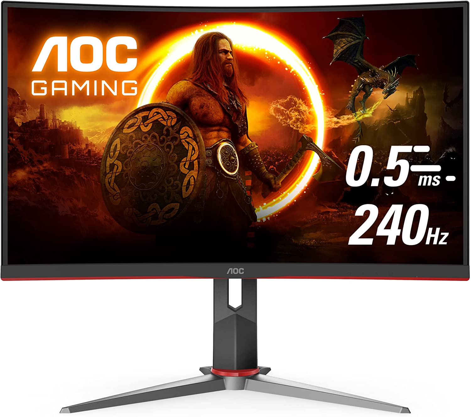 AOC C27G2ZE 27 Curved Gaming Monitor
