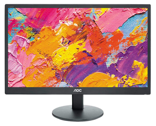 AOC E2070SWN 19.5" LED/5MS/VGA/VESA/WIDE MONITOR-Monitor-Makotek Computers