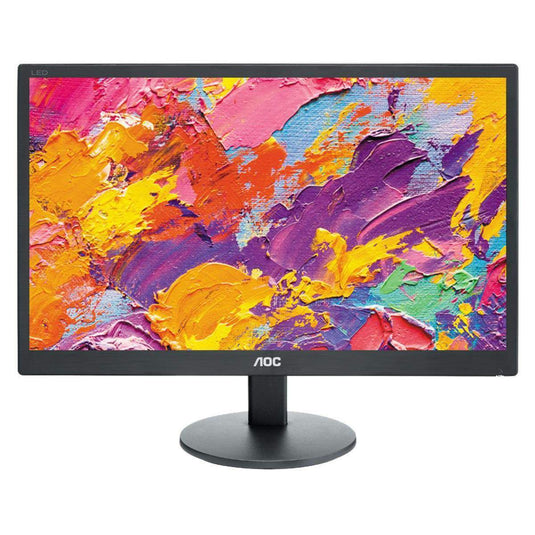 AOC E970SWNL 18.5 WLED BLACK 18.5 INCH TN, MONITOR-MONITOR-Makotek Computers