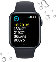 Load image into Gallery viewer, APPLE WATCH SE (2ND GENERATION) GPS 44MM MIDNIGHT ALUMINUM CASE WITH MIDNIGHT SPORT BAND WATCH-WATCH-Makotek Computers
