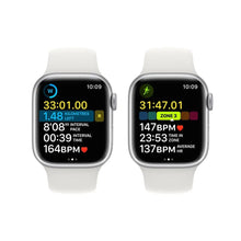 Load image into Gallery viewer, APPLE WATCH SERIES 8 GPS 41MM SILVER ALUMINUM CASE WITH WHITE SPORT BAND WATCH-WATCH-Makotek Computers
