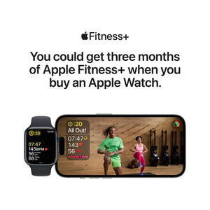 APPLE WATCH SERIES 8 GPS 41MM SILVER ALUMINUM CASE WITH WHITE SPORT BAND WATCH-WATCH-Makotek Computers