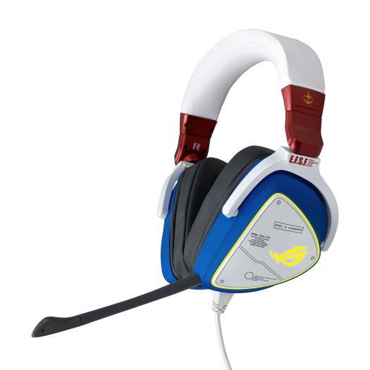 ASUS ROG DELTA GUNDAM LIMITED EDITION GAMING HEADSET | HI-RES ESS QUAD-DAC | CIRCULAR RGB LIGHTING EFFECT | USB TYPE-C HEADSET-HEADSET-Makotek Computers