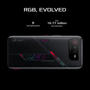 ASUS ROG PHONE 6 12+256 DUAL SIM BLACK SMARTPHONE-SMARTPHONE-Makotek Computers