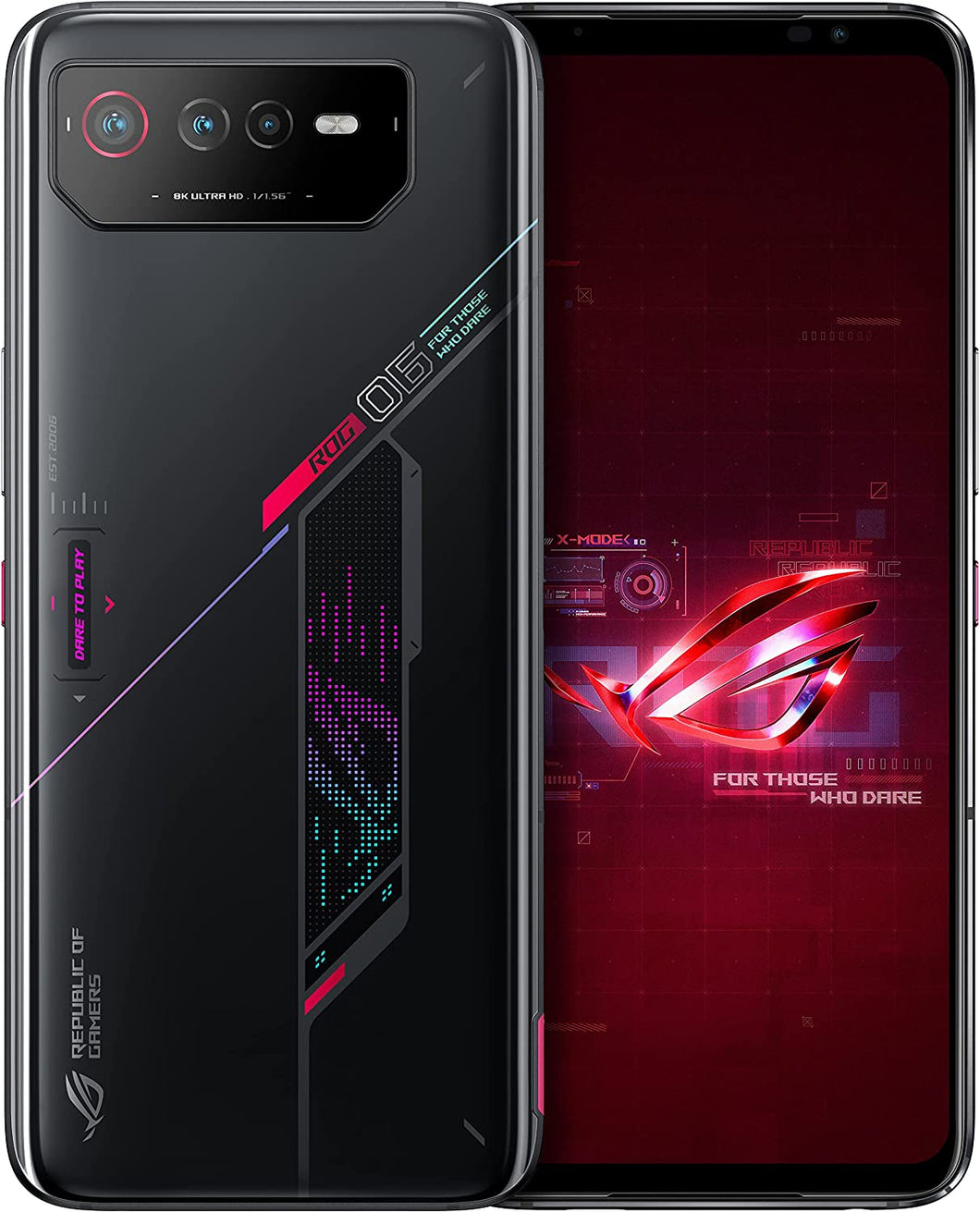 ASUS ROG PHONE 6 12+256 DUAL SIM BLACK SMARTPHONE-SMARTPHONE-Makotek Computers