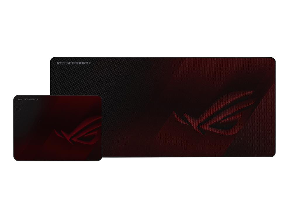 ASUS ROG SCABBARD II BLACK MEDIUM DUST / OIL / WATER RESISTANT MOUSEPAD-MOUSEPAD-Makotek Computers