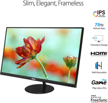 Load image into Gallery viewer, ASUS VL279HE 27&quot; IPS LED MONITOR WLMNT (DB15, HDMI)-MONITOR-Makotek Computers
