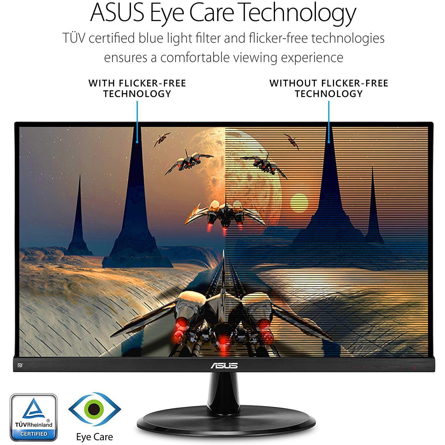 ASUS VP249QGR 23.8IN FHD IPS, FRAMELESS, 1MS MPRT, 144HZ, ADAPTIVE-SYN ...