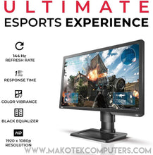 Load image into Gallery viewer, BENQ ZOWIE XL2411P 144HZ 24 INCH GAMING MONITOR-MONITOR-Makotek Computers
