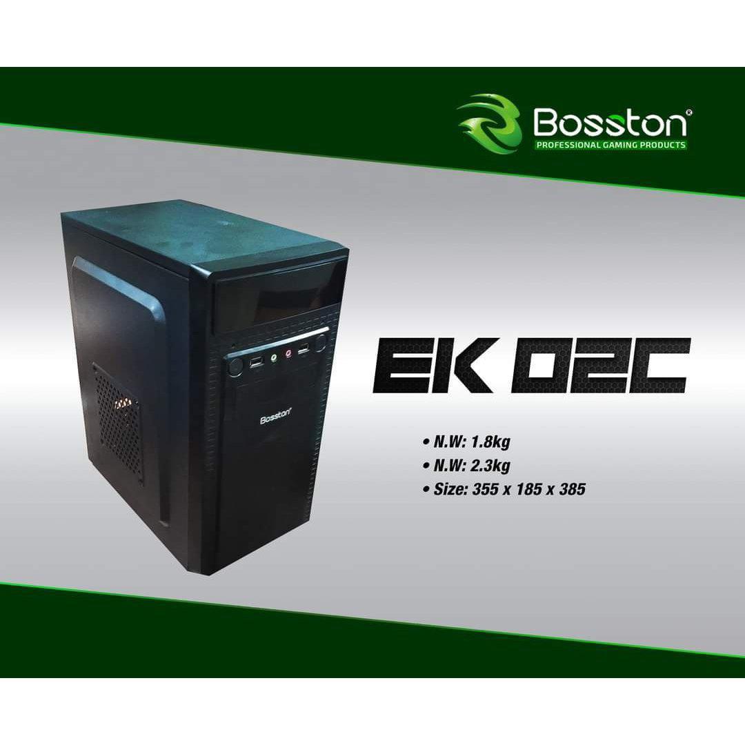 BOSSTON EK-02C ORDINARY CASE WITH 700W PSU-PC CASE-Makotek Computers