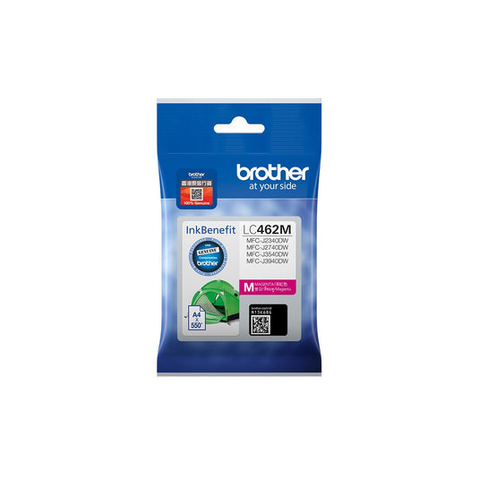 BROTHER LC462M MAGENTA CARTRIDGE INK-INK-Makotek Computers