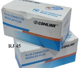 COMLINK RJ 45 CONNECTOR RC-T100 (100/PACK)-ACCESSORIES-Makotek Computers
