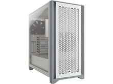 Load image into Gallery viewer, CORSAIR CS-CC-9011201-WW 4000D AIRFLOW TEMPERED GLASS MID TOWER WHITE PC CASE-PC CASE-Makotek Computers
