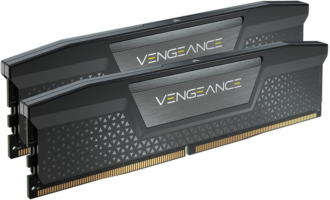 CORSAIR VENGEANCE DDR5 BLACK 32GB (16GBx2) 4800MHZ RAM-MEMORY-Makotek Computers