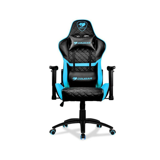 COUGAR ARMOR ONE SKY BLUE GAMING CHAIR-CHAIR-Makotek Computers