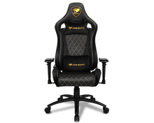 Load image into Gallery viewer, COUGAR ARMOR S ROYAL BLACK-GOLD GAMING CHAIR-Chair-Makotek Computers
