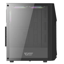 Load image into Gallery viewer, DARKFLASH DK150 BLACK WITH 3PCS RAINBOW FAN PC CASE-PC CASE-Makotek Computers
