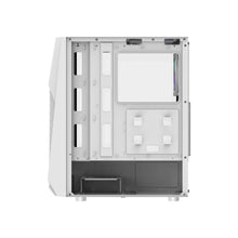 Load image into Gallery viewer, DARKFLASH DK150 WHITE WITH 3PCS RAINBOW FAN PC CASE-PC CASE-Makotek Computers
