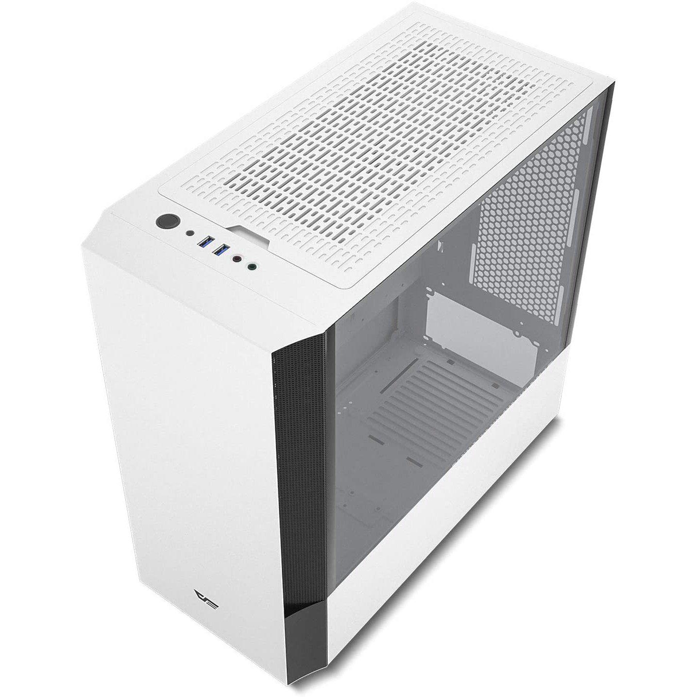DARKFLASH DLV22 WHITE GAMING PC CASE-PC CASE-Makotek Computers