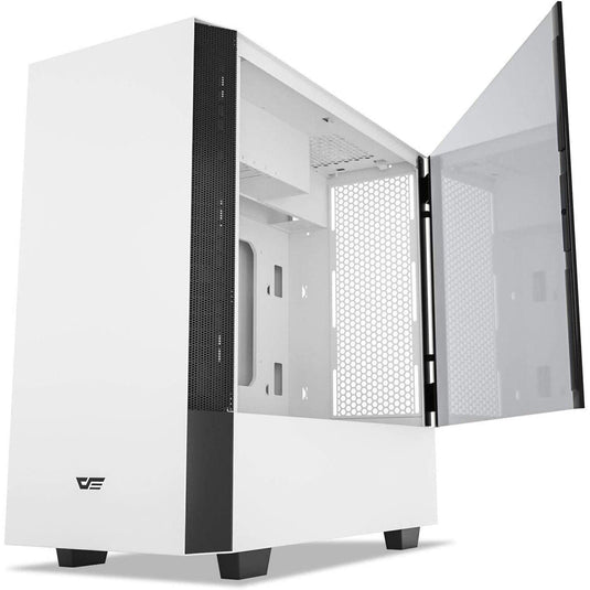 DARKFLASH DLV22 WHITE GAMING PC CASE-PC CASE-Makotek Computers