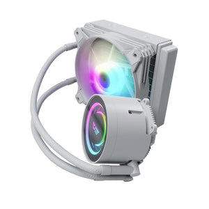 DARKFLASH DX 120 WHITE LIQUID COOLER-LIQUID COOLER-Makotek Computers