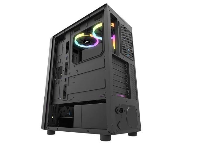 DARKFLASH POLLUX BLACK GAMING CASE-PC CASE-Makotek Computers