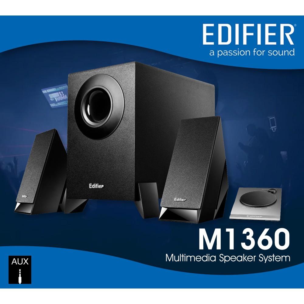 EDIFIER M1360 2.1 SPEAKER WITH SUBWOOFER-SPEAKERS-Makotek Computers