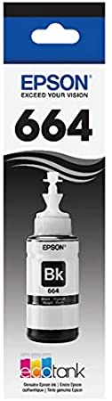 EPSON (CLASS A) 664 70ML BLACK INK-INK-Makotek Computers