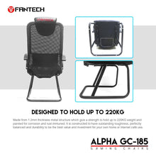 Load image into Gallery viewer, FANTECH ALPHA GC185 GAMING (BLACK) CHAIR-CHAIR-Makotek Computers
