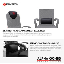 Load image into Gallery viewer, FANTECH ALPHA GC185 GAMING (BLACK) CHAIR-CHAIR-Makotek Computers
