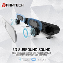 Load image into Gallery viewer, FANTECH BS150 RESONANCE BLUETOOTH BLACK SPEAKERS-SPEAKERS-Makotek Computers
