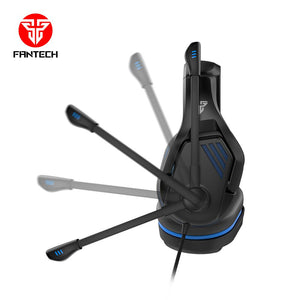 FANTECH MH86 NOISE CANCELLING BLACK VALOR (3.5MM/USB) HEADSET-HEADSET-Makotek Computers