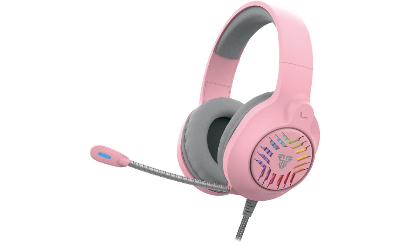 FANTECH MH87 PINK BLITZ RGB HEADSET-HEADSET-Makotek Computers