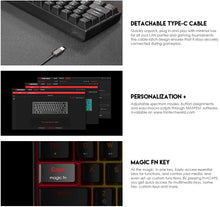 Load image into Gallery viewer, FANTECH MK857 MAXFIT61 61KEYS RGB (60% FORM FACTOR) KEYBOARD-KEYBOARD-Makotek Computers
