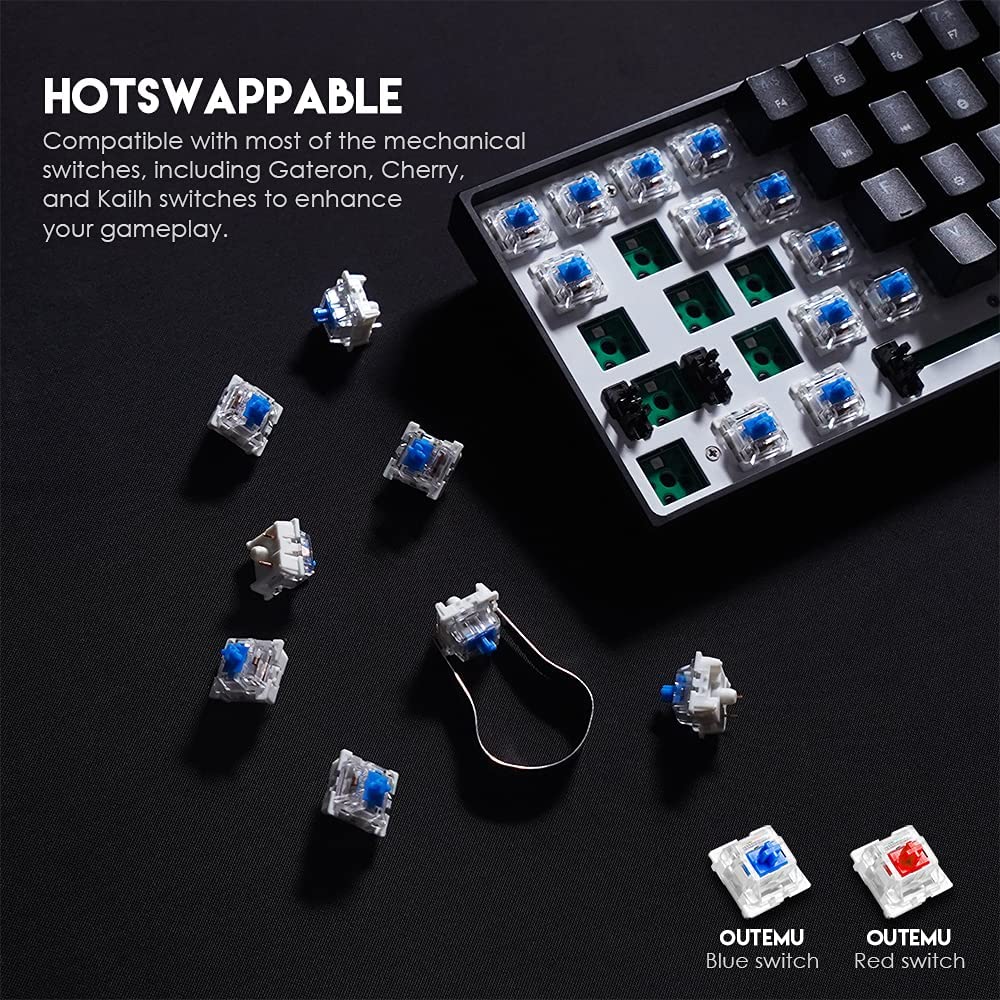 FANTECH MK857 MAXFIT61 61KEYS RGB (60% FORM FACTOR) KEYBOARD-KEYBOARD-Makotek Computers