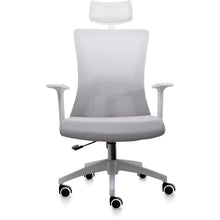 Load image into Gallery viewer, FANTECH OC-A258 OFFICE WITH HEADREST WHITE CHAIR-CHAIR-Makotek Computers
