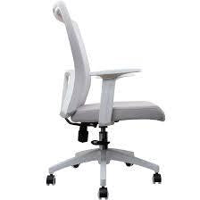 FANTECH OC-B258 OFFICE WHITE CHAIR-CHAIR-Makotek Computers