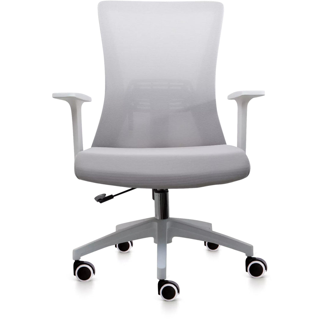 FANTECH OC-B258 OFFICE WHITE CHAIR-CHAIR-Makotek Computers