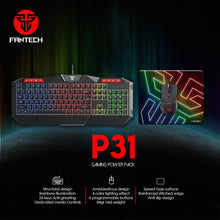 Load image into Gallery viewer, FANTECH P31 3IN1 COMBO RAINBOW KEYBOARD MOUSE MOUSEPAD-COMBO 3IN1-Makotek Computers
