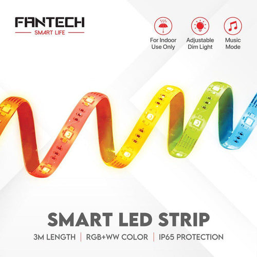 FANTECH SLSO103 SMART LED STRIP (3M) LED-ACCESSORIES-Makotek Computers