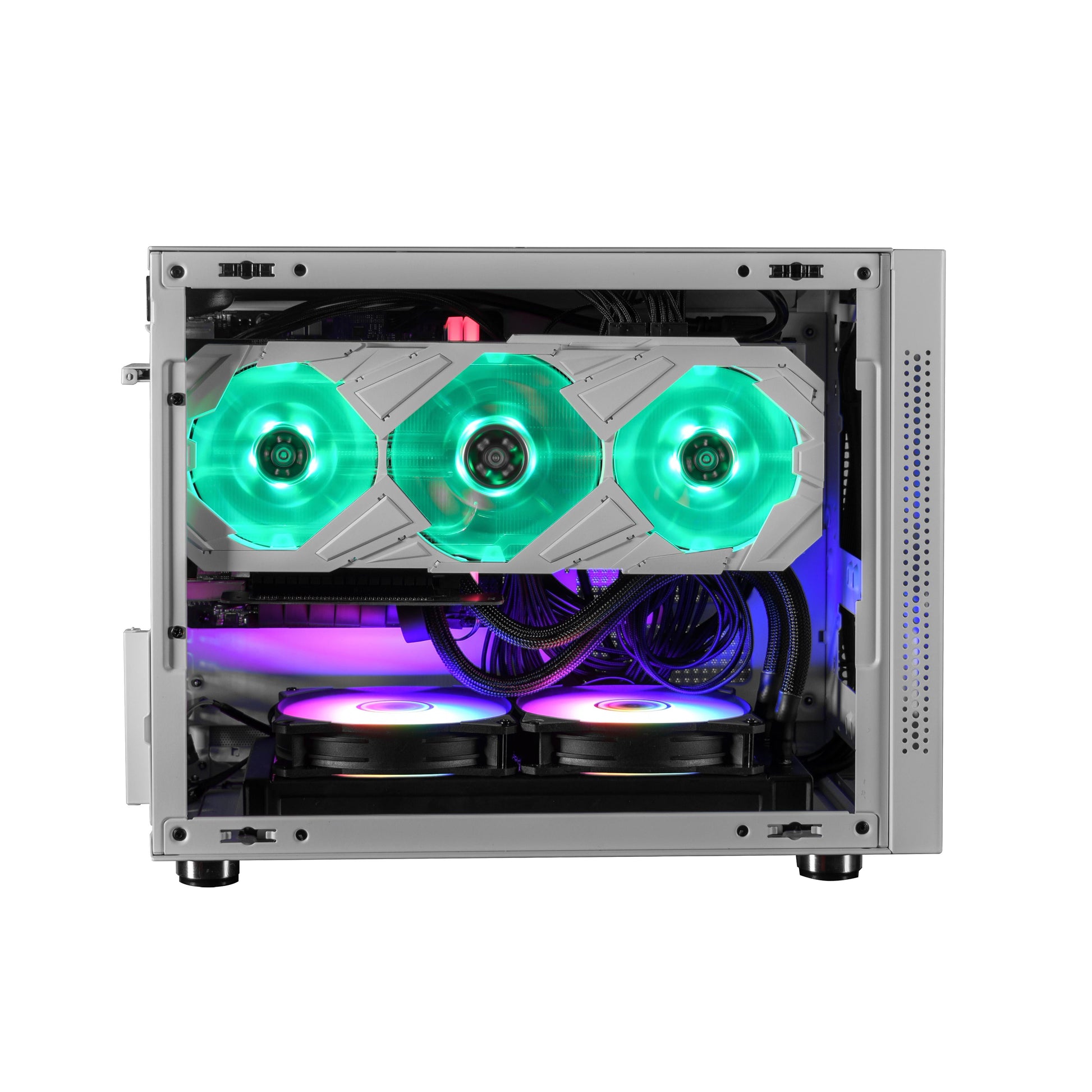 GALAX (REV03) REVOLUTION MID TOWER PC CASE M-ATX/ITX PC CASE-PC CASE-Makotek Computers